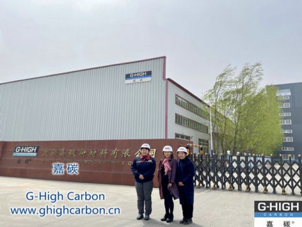 客戶來訪嘉碳工廠進行實地參觀考察，深入了解嘉碳增碳劑生產(chǎn)情況